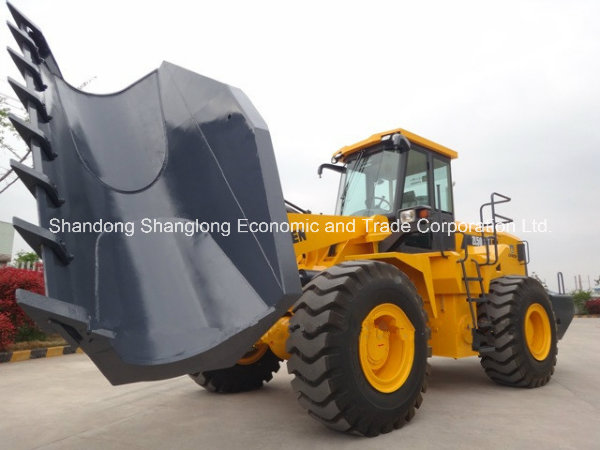 XCMG Brand 5ton Side Dump Loader with Wechai Engine