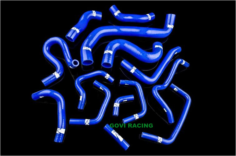 15PCS/Set Samco Silicone Intercooler Radiator Hose Cooler Pipe for Renault 5 Gt