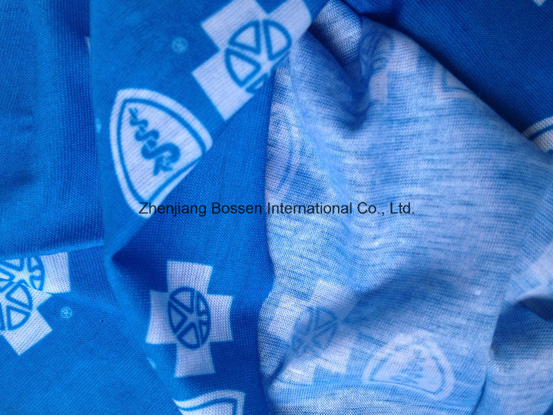 China Factory Supplier Customized Logo Cartoon Printed Polyester Magic UV Protection Necktubes Bandana