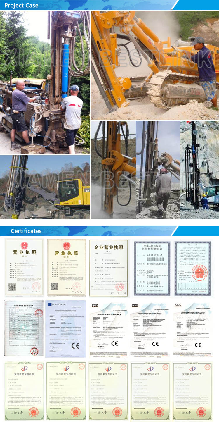 Qualified High Air Pressure DHD360 DTH Hammer, Water Well Drilling Hammer