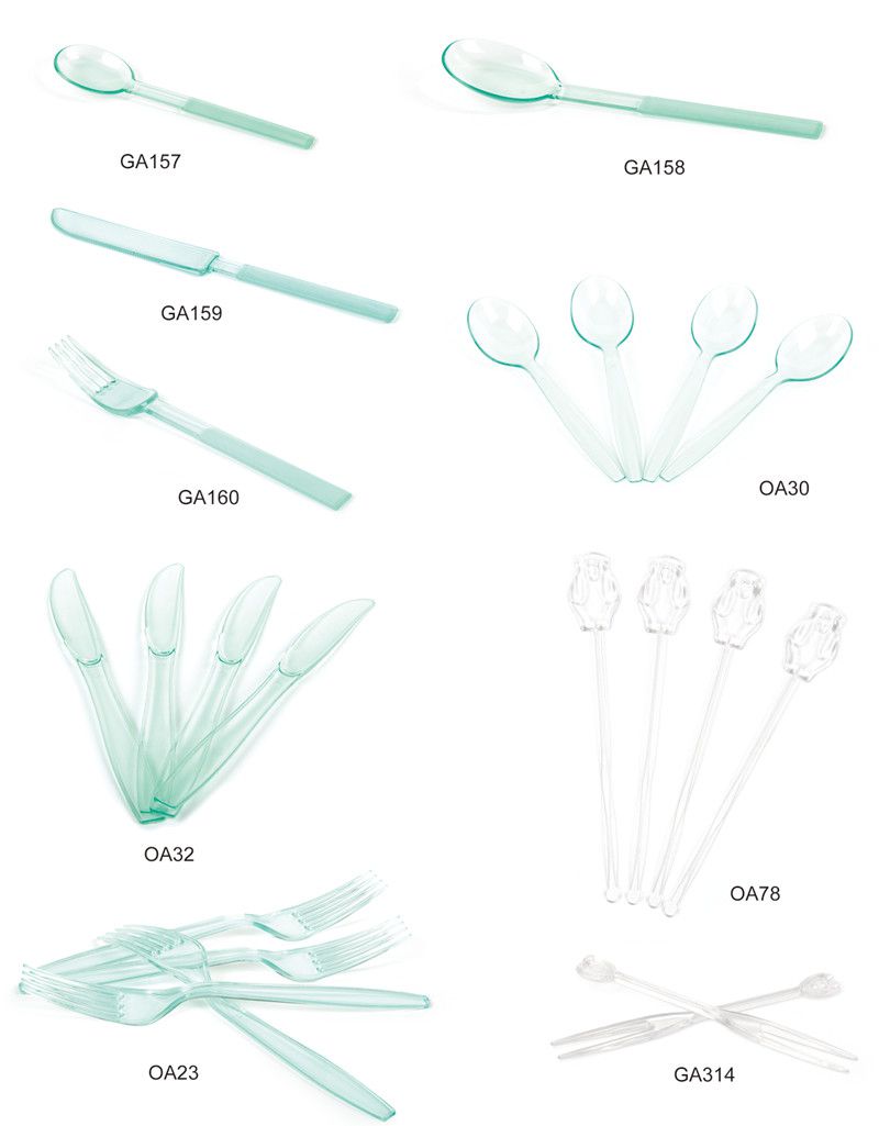 Tableware Disposable Spoon Plastic Spoon Gourmet Spoon
