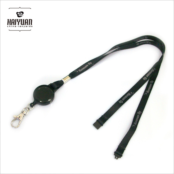 Heat Transfer Printing Lanyard with Badge Holder