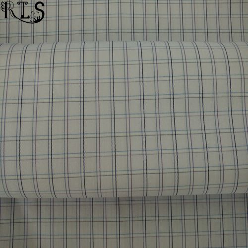 Cotton Fabric Woven Yarn Dyed Poplin for Shirts/Dress Rls40-48po