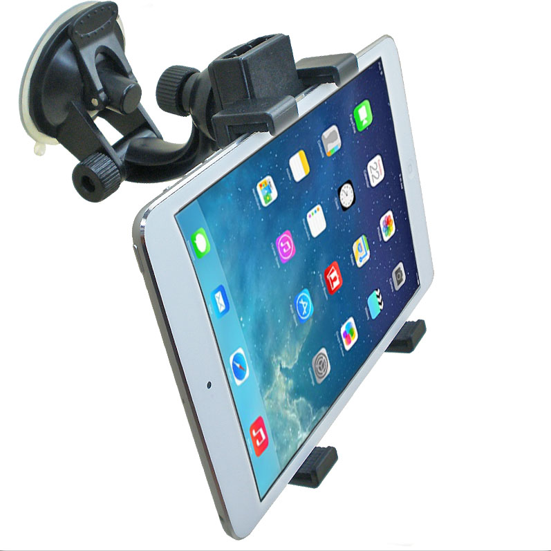 4719 Universal Suction Windshield Mount Stand Car Phone Holder for Mini iPad iPhone Samsung