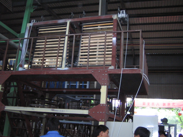 Double Head PE Film Blowing Machine (CE)