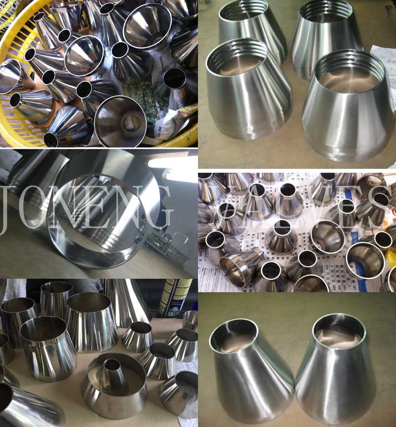 Stainless Steel Sanitary Reducer Pipe Fitting (JN-FT7008)