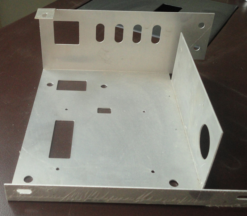 Aluminium Laser Cutting and Bending Machining Part