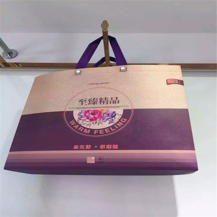 Customized Handle Non Woven Shopping Bag