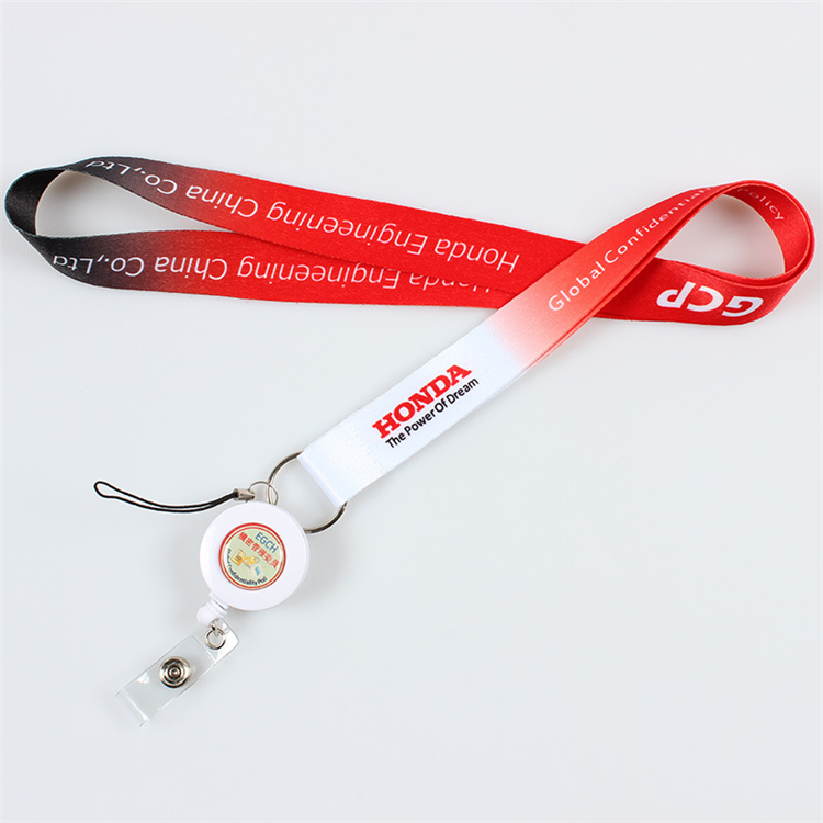 Retractable Badge Reels Custom Lanyards for ID