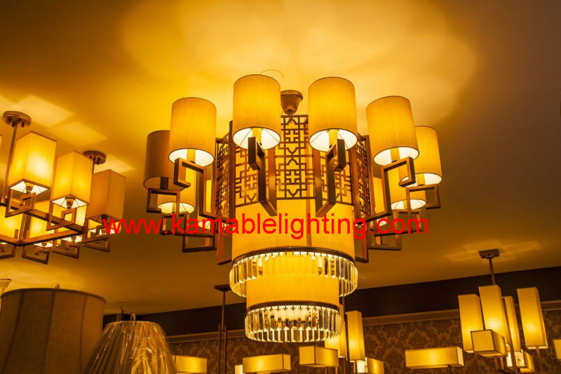 Hotel Bedroom Brass Chandelier Project Light (Ka232)