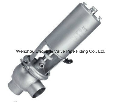 High Quality Sanitary Stainless Steel Pneumatic Reversing Valve