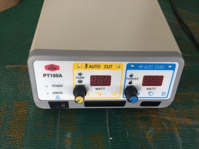 Electrosurgery /Diathermy Machine High Frequency Electrosurgical Unit