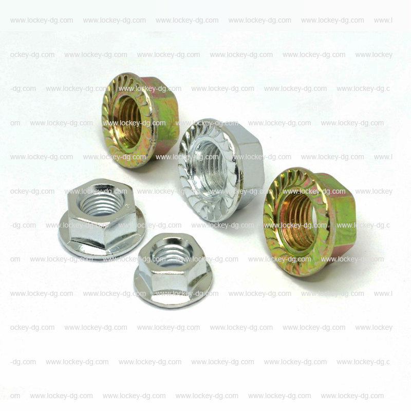 High Strength Steel Class 8 Hex Flange Nut Plain