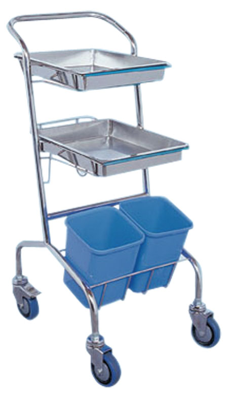 Stainless Steel Mayo Stand Trolley