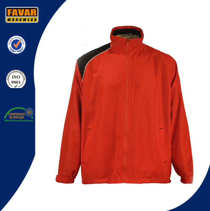 210t Polyester with PVC Coating Rain Jacket