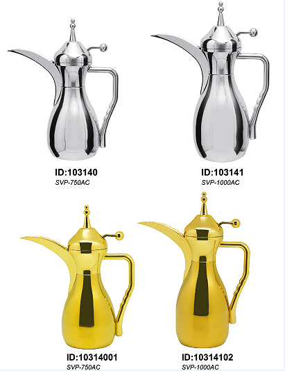 High Quality Stainless Steel Vacuum Teapot/Coffee Jug Svp-1000AC