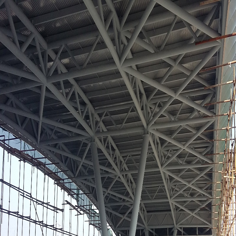 Prefabricated Steel Structure Truss System for Building Roofing