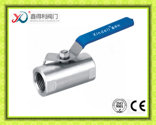 1000psi 1-PC BSPT Ss316 Ball Valve with Hand Lever