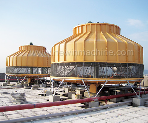ISO Certification FRP Round Type Cooling Tower
