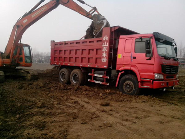 HOWO 6*4 Dump Truck, off Road Truck