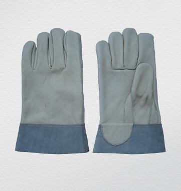 Cow Grain Leather Welding Glove Work Glove (6505)