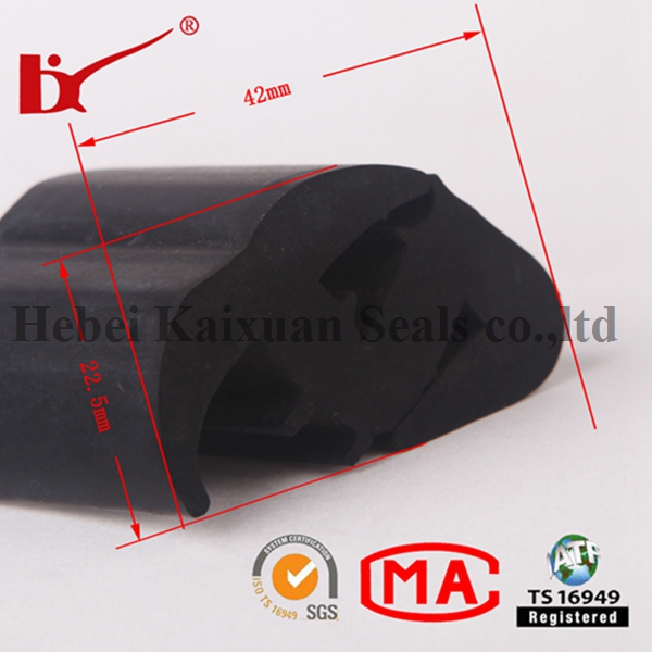 Door Window Rubber Edge Trim Seal Strip