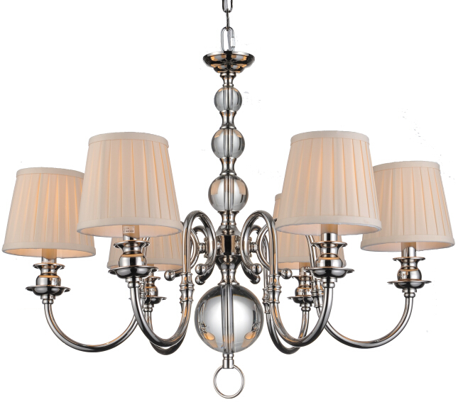 Modern Chandelier Crystal Lighting Lamp with The LED Light Bulb (SL2010-6)