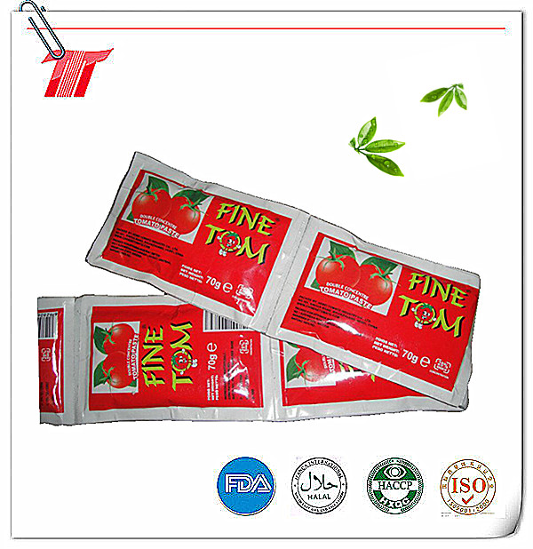 High Quality and Wholesale Fine Tom Brand Sachet Tomato Paste