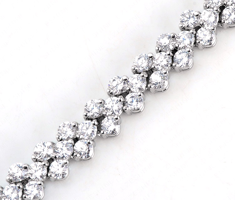 Cubic Zirconia Tennis Bracelet for Women (CBR0002-B)