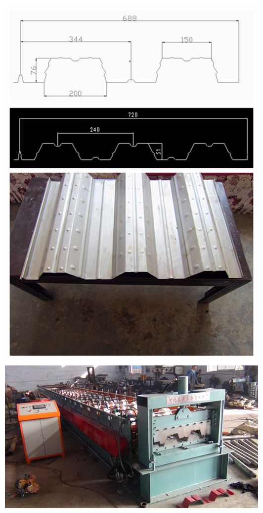 Floor Deck Roll Forming Machine