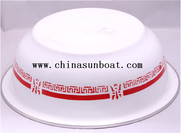 Wedding/Daily Ues Enamel Round Washbasin