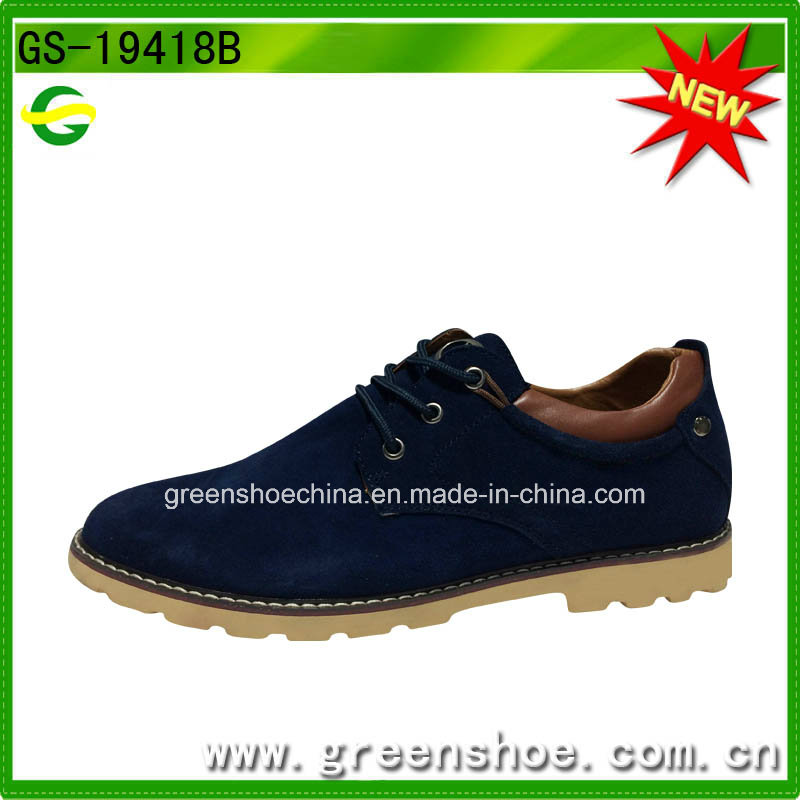 Men Suede Upper Oxford British Style Shoes