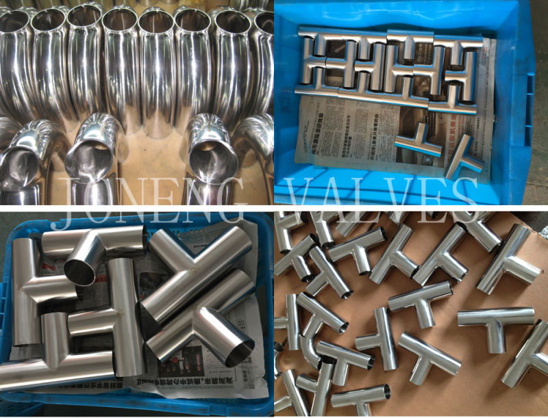 Stainless Steel Sanitary Clamped Equal Tee (JN-FT6001)