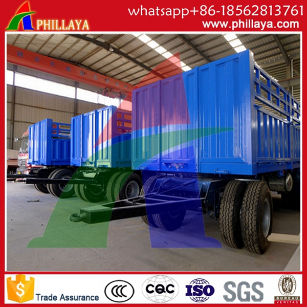 3 Axles Drawbar Semi Trailer