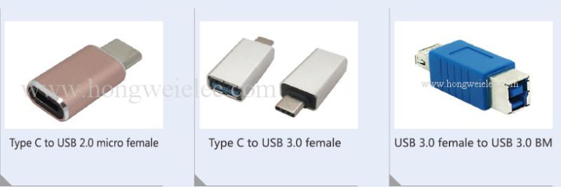 Aluminium Micro Cable USB 3.1 Type C Adapter