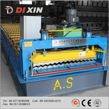 Corrugated Sheet Metal Roofing Roll Forming Machine