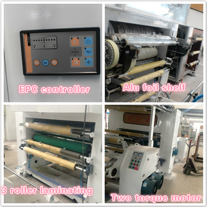 High Speed Plastic Film Dry Laminating Machine