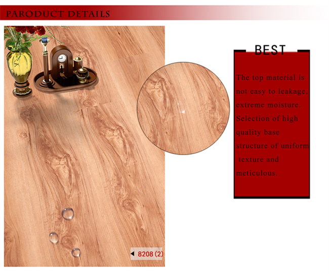 8.3mm Timber Embossed Walnut Wood Wooden Laminate Laminated Flooring