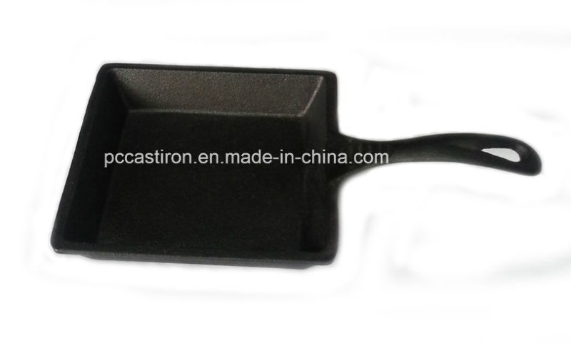 Preseasoned Cast Iron Mini Servering Pan Size 22X15cm