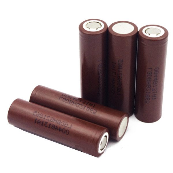 LG Hg2 Battery 18650 3000mAh LG Hg2 Battery 3.7V LG Battery with 20A for Mod