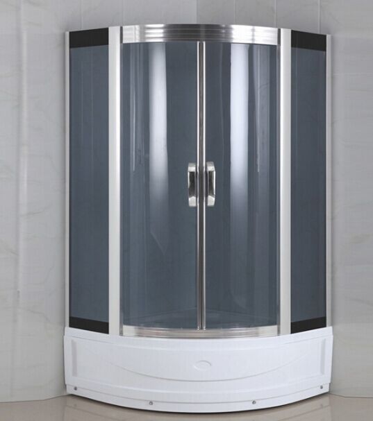 45cm Tray Grey Glass Door Shower (ADL-8606)