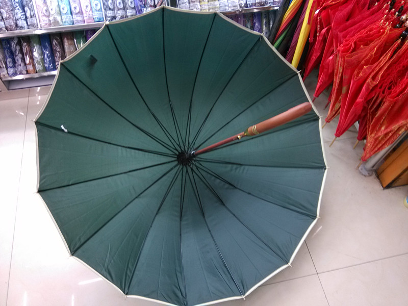 Auto Open Pongee 16k Straight Umbrella (JYSU-10)