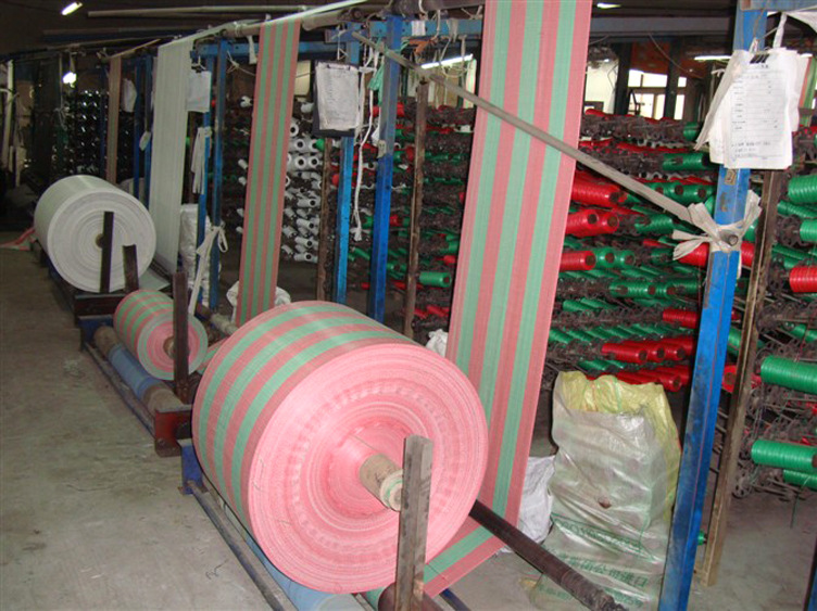 Our Factory Supply PP Woven Tubular Fabric / Flat Fabric in Roll