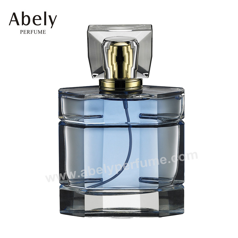 Polished 50ml Irregular-Shape Bottle Perfume with Pump