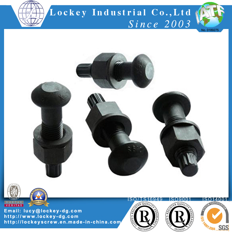 Carbon Steel Grade 5 Hex Head Screw Black