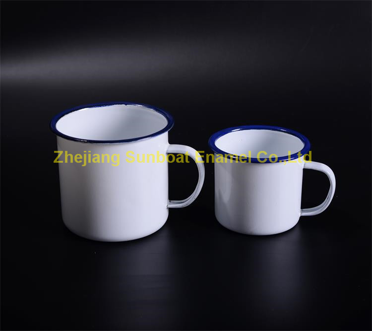 Various Capacity Enamel Camping Mugs