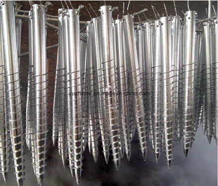 Hot-Dipped Galvanized Screw Support, Anchor Support, Fence Post Anchor