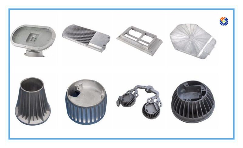 Custom Die Casting Alminum Flood Light Housing for LED Lamp