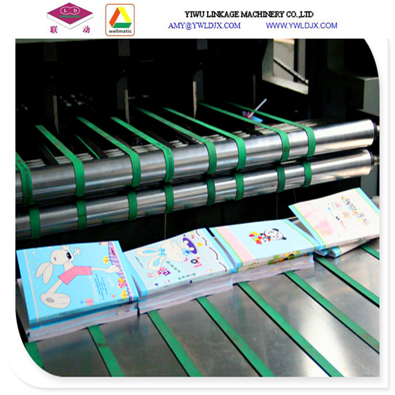 Ld1020bc Semi-Automatic School Exercise Book Office Stationery Notebooks for School Making Line Machine