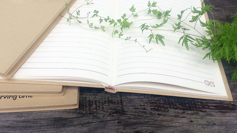 A5 Size Kraftpaper Hardcover Notebook (NP(A5)-Y-96P-08)